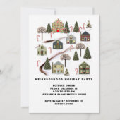 Wijkvakantie feest kaart (Voorkant)