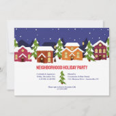 Wijkvakantie feest kaart (Voorkant)