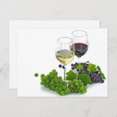 Wijn 2 Briefkaart (Voorkant / Achterkant)