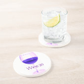 Wijn:30 Onderzetter rode wijn (Zijkant)
