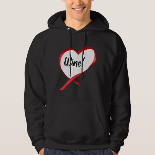 Wijn 9 hoodie (Voorkant)