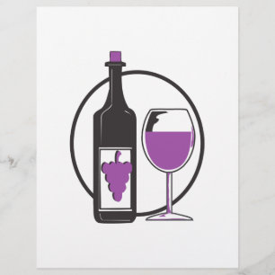 Wijn A weinig/rood Flyer