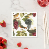 Wijn aan de wijnstok servet (Insitu)