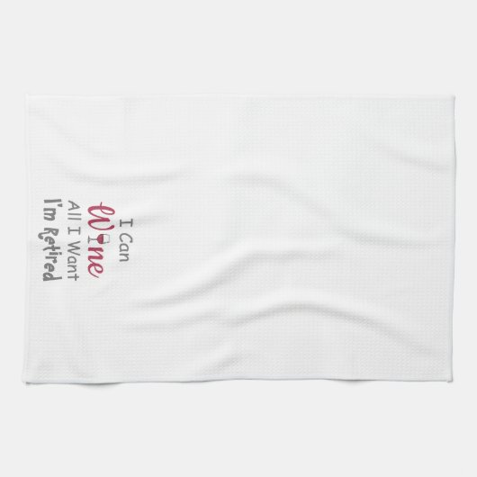 Wijn alles wat ik wil theedoek (Horizontaal)