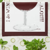 Wijn Alot Theedoek (Gevouwen)