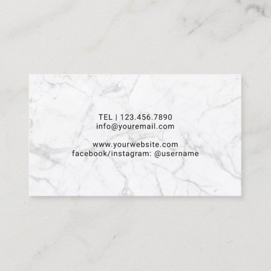 Wijn Bartender Professional Sommelier Classy Zwart Visitekaartje (Achterkant)