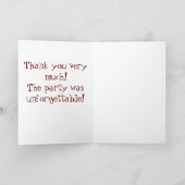 Wijn Bedankkaart (Binnen)