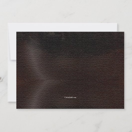 Wijn bij de haard uitnodiging (Achterkant)