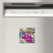 Wijn Bloedgroep Zinfandel Positief o ab b Magneet (Insitu (Vaatwasser))