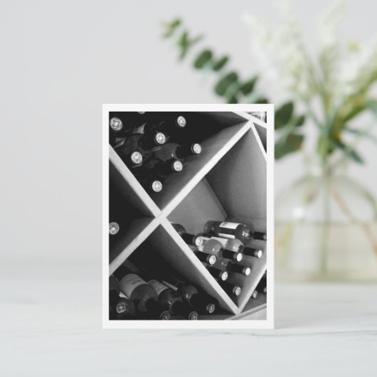 Wijn Briefkaart (Staand voorkant)