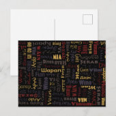 Wijn Briefkaart (Voorkant / Achterkant)