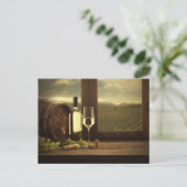 Wijn Briefkaart (Staand voorkant)