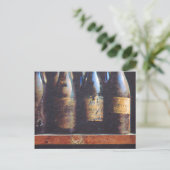  wijn briefkaart (Staand voorkant)