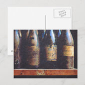  wijn briefkaart (Voorkant / Achterkant)