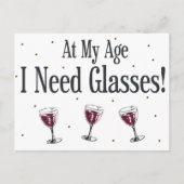 Wijn Briefkaart (Voorkant)