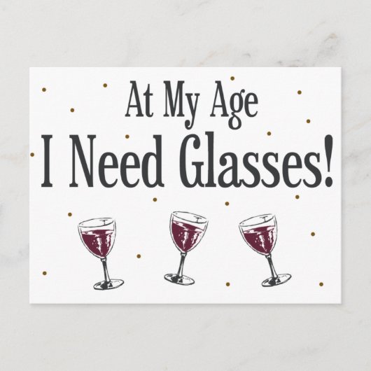 Wijn Briefkaart (Voorkant)