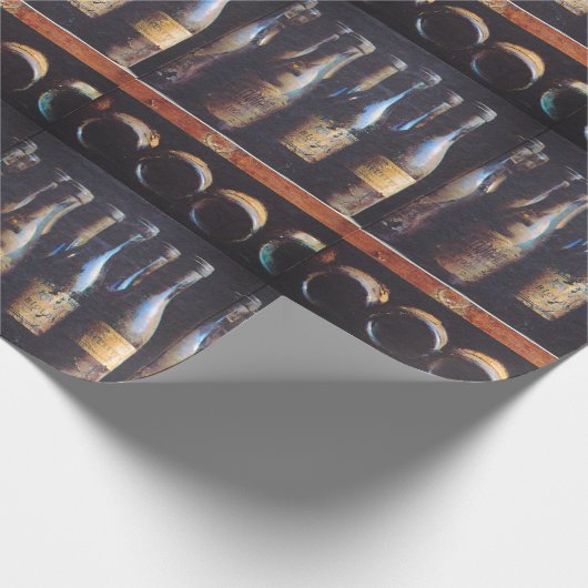 wijn cadeaupapier (Hoek)