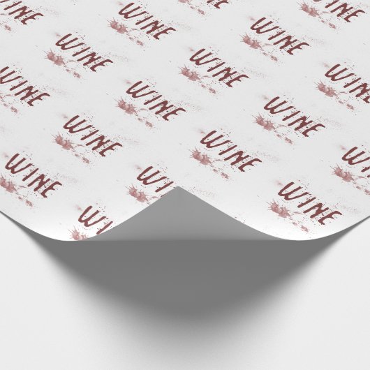 Wijn Cadeaupapier (Hoek)