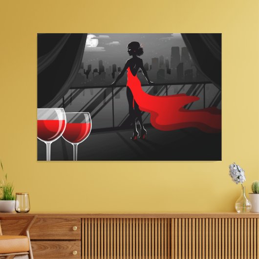 _wijn canvas afdruk (Insitu (Woonkamer))