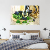Wijn Canvas Afdruk (Insitu (Slaapkamer))