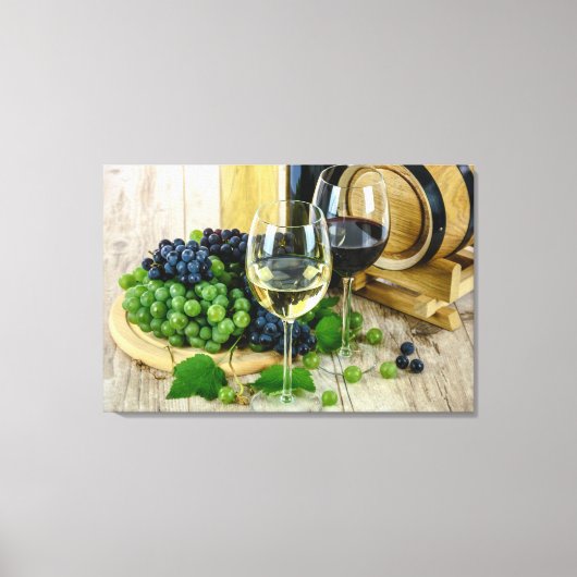 Wijn Canvas Afdruk (Voorkant)
