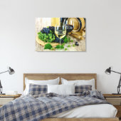 Wijn Canvas Afdruk (Insitu (Slaapkamer))