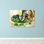 Wijn Canvas Afdruk (Insitu (Houten vloer))