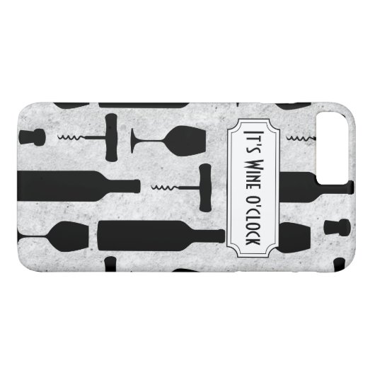 Wijn Case-Mate iPhone Case (Achterkant (Horizontaal))