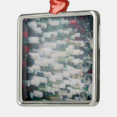 Wijn Cellar 2012 Metalen Ornament (Links)