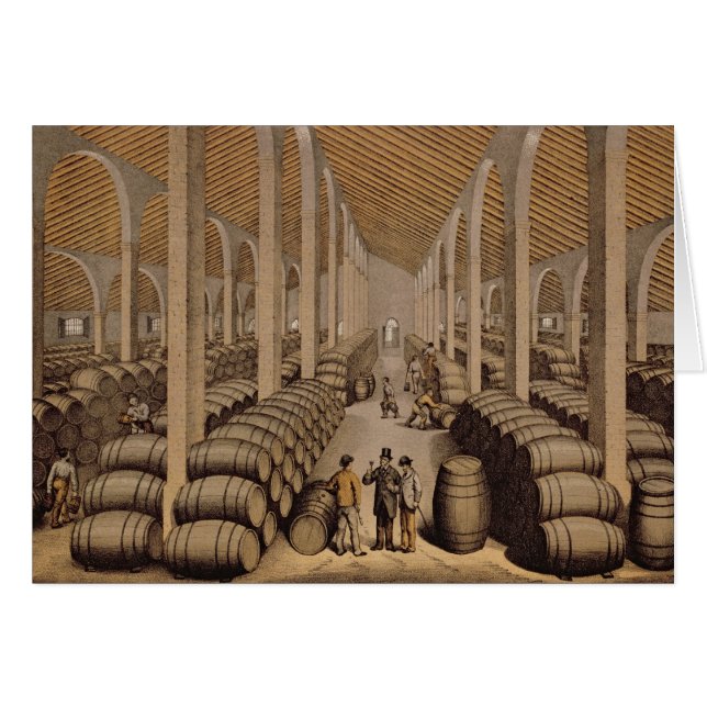 Wijn Cellar bij Jerez de la Frontera (Voorkant Horizontaal)