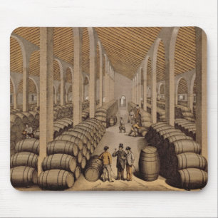 Wijn Cellar bij Jerez de la Frontera Muismat
