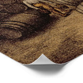 Wijn Cellar bij Jerez de la Frontera Poster (Hoek)