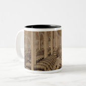 Wijn Cellar bij Jerez de la Frontera Tweekleurige Koffiemok (Voorkant links)