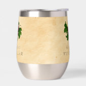 Wijn Cellar met Grafiek Gepersonaliseerde Naam (Links)