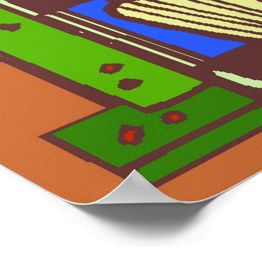 Wijn Cellar Poster (Hoek)