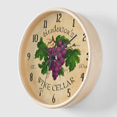 Wijn Cellar Vineyard-druiven gepersonaliseerd (Hoek)