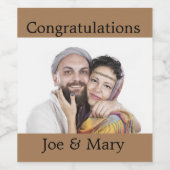 Wijn- & Champagnetiketten Wijn Etiket (Enkel label)