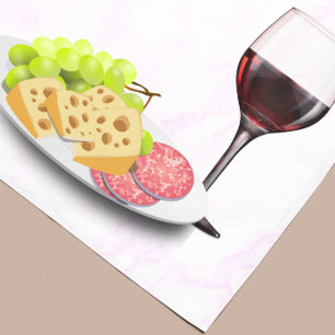Wijn & Charcuterie Theedoek