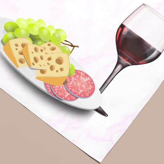 Wijn & Charcuterie Theedoek