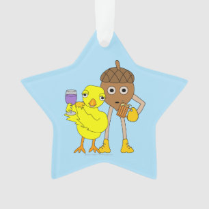 Wijn Chick Beer Nut Ornament