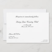 Wijn Colored  Roos Weddenschap Kaart (Achterkant)