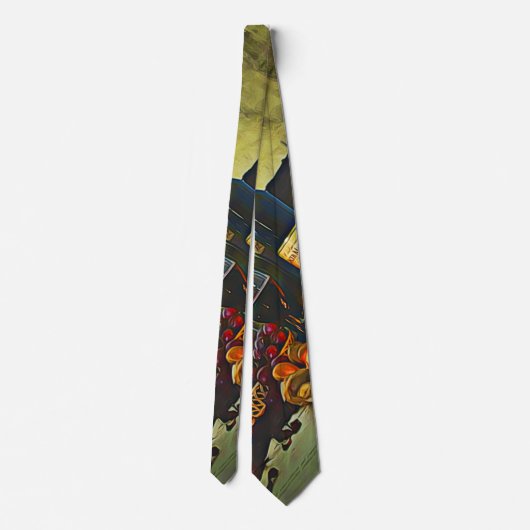 Wijn Country Kitchen Décor Stropdas (Achterkant)