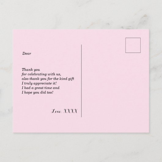 wijn , dank je wel uitnodiging briefkaart (Achterkant)