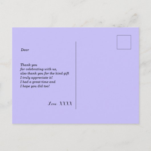 wijn , dank je wel uitnodiging briefkaart (Achterkant)