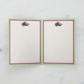 Wijn & de Toost van Druiven Kaart (Binnen)