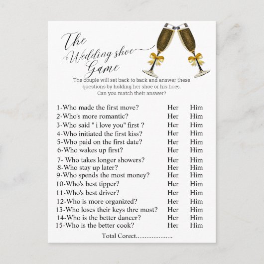 Wijn De vrijgezellenfeest van de trouwschoen Briefkaart (Voorkant)