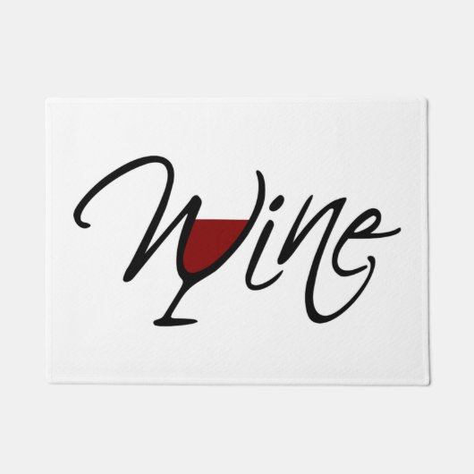 WIJN DEURMAT (Voorkant)