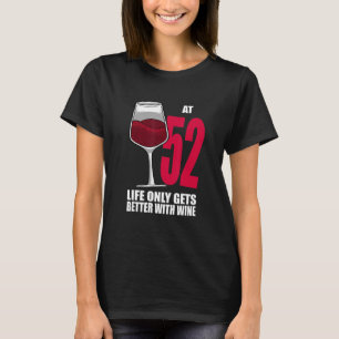 Wijn die 52 jaar oud is, krijgt alleen maar betere t-shirt