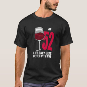 Wijn die 52 jaar oud is, krijgt alleen maar betere t-shirt