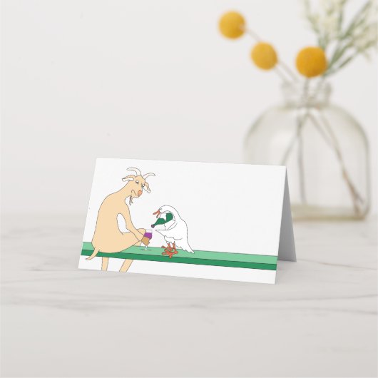 Wijn-diner Plaatskaartje (Voorkant)